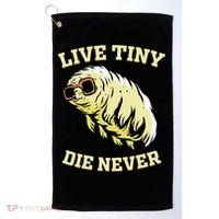 Tardigrade Live Tiny Die Never Water Bear Microbiology Golf Towel thumb 0