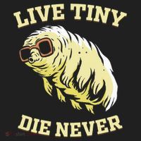 Tardigrade Live Tiny Die Never Water Bear Microbiology Golf Towel thumb 3