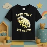 Tardigrade Live Tiny Die Never Water Bear Microbiology Toddler T-Shirt thumb 3