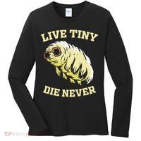 Tardigrade Live Tiny Die Never Water Bear Microbiology Women's Long Sleeve Shirt thumb 0