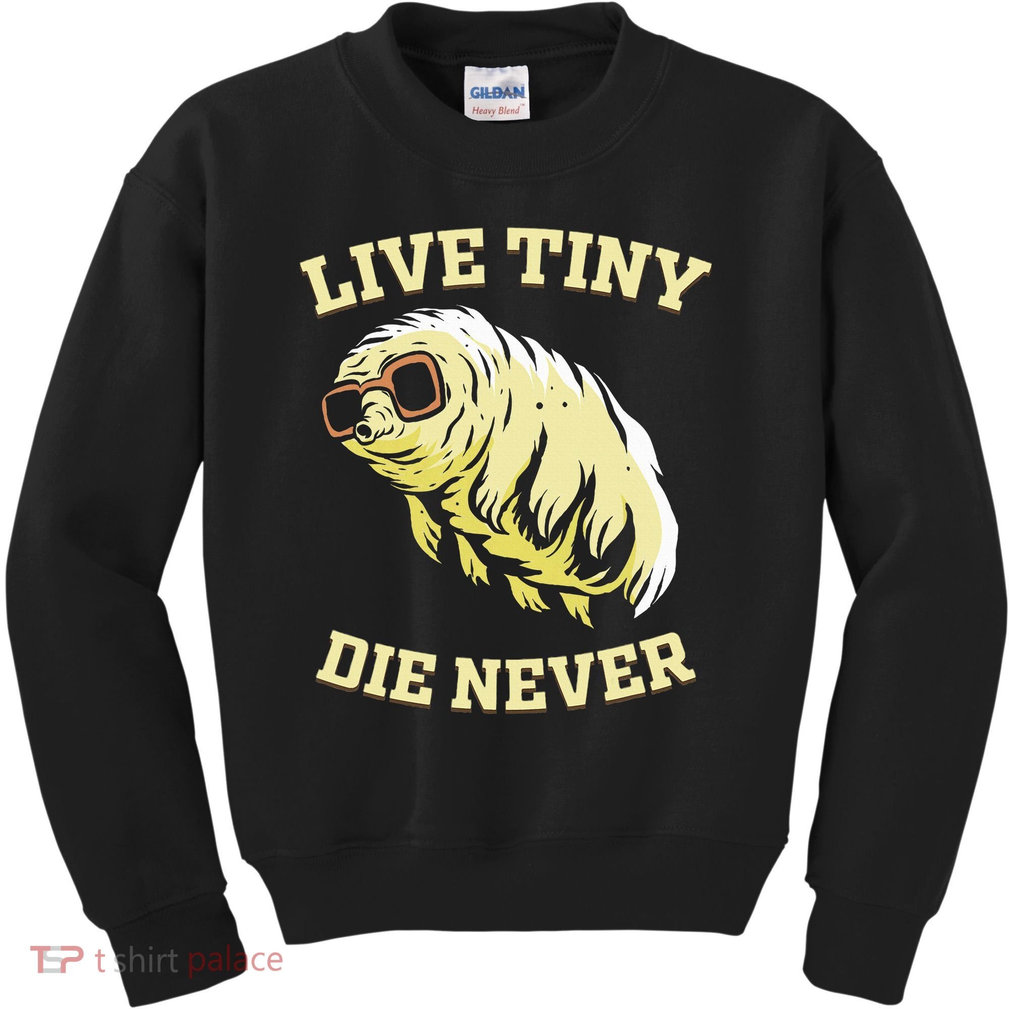 Tardigrade Live Tiny Die Never Water Bear Microbiology Kids Sweatshirt