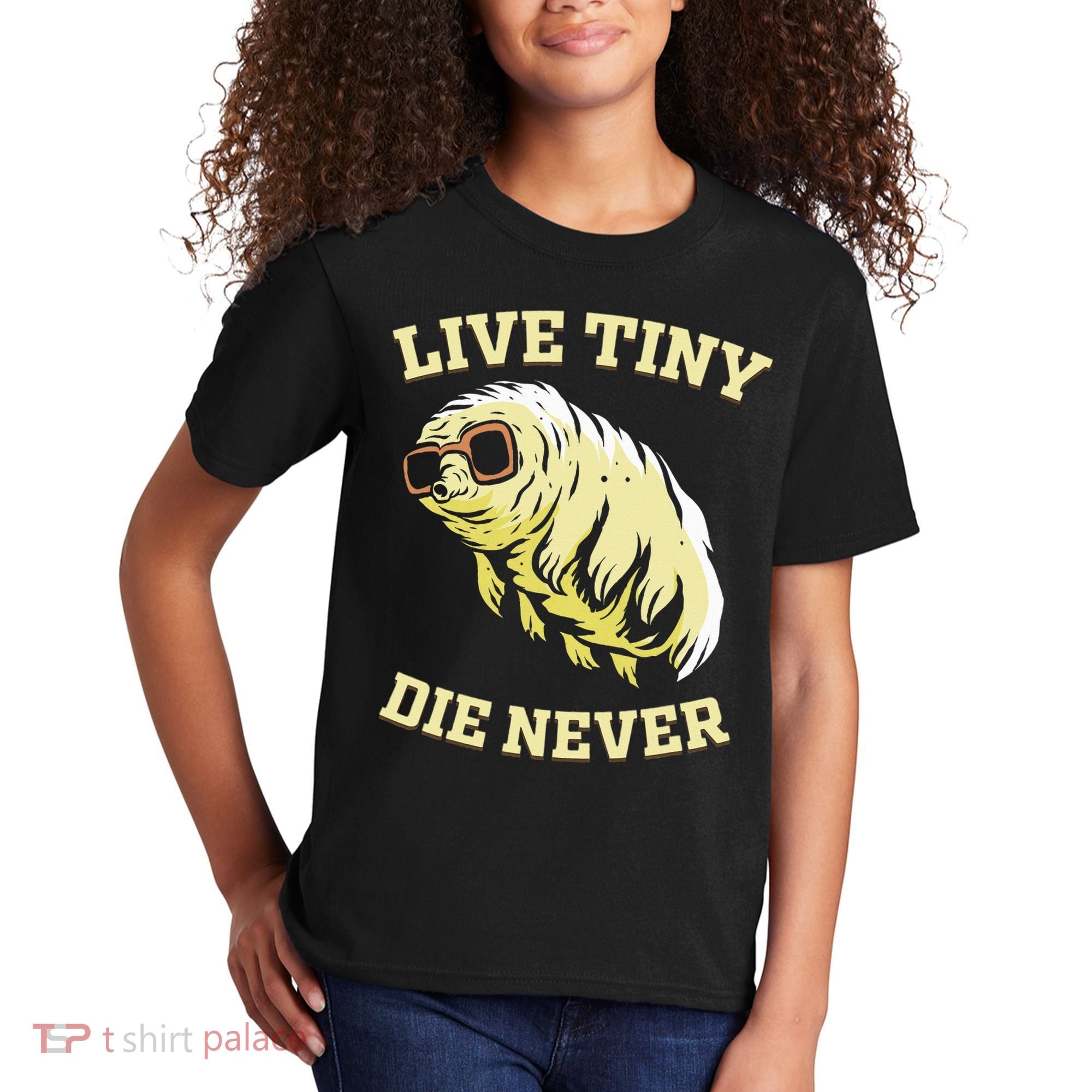 Tardigrade Live Tiny Die Never Water Bear Microbiology Kids T-Shirt