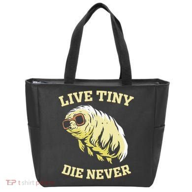 Tardigrade Live Tiny Die Never Water Bear Microbiology Tote Bag