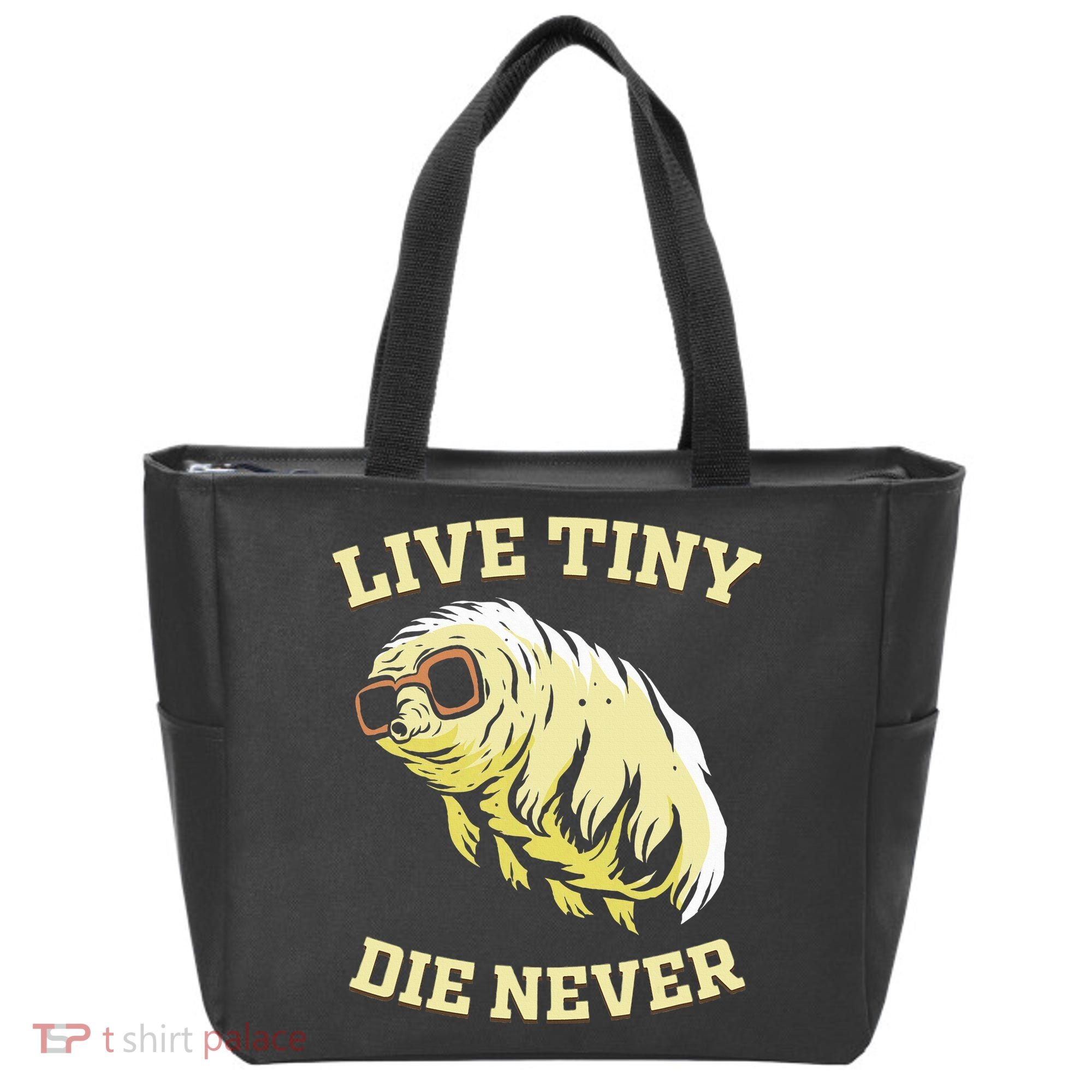 Tardigrade Live Tiny Die Never Water Bear Microbiology Tote Bag