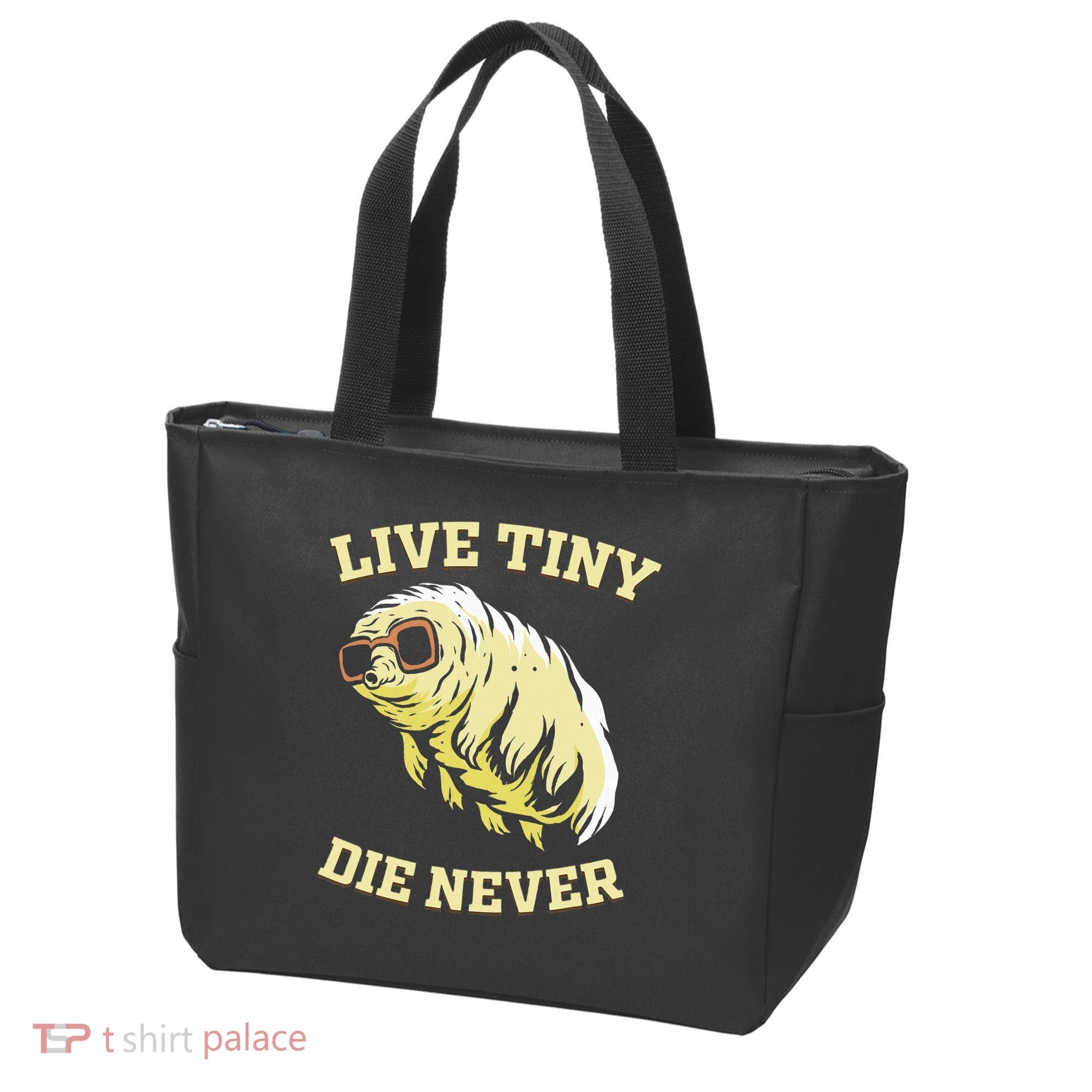 Tardigrade Live Tiny Die Never Water Bear Microbiology Tote Bag