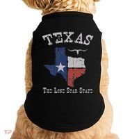 Texas Longhorn The Lone Star State DonT Mess With Doggie Tank thumb 0