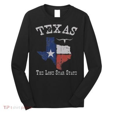 Texas Longhorn The Lone Star State DonT Mess With Long Sleeve Shirt