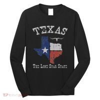 Texas Longhorn The Lone Star State DonT Mess With Long Sleeve Shirt thumb 0
