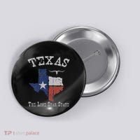Texas Longhorn The Lone Star State DonT Mess With Button thumb 0
