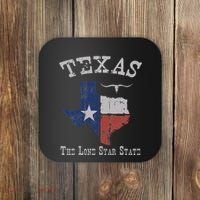 Texas Longhorn The Lone Star State DonT Mess With Coaster thumb 0