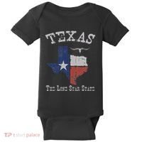Texas Longhorn The Lone Star State DonT Mess With Baby Bodysuit thumb 0