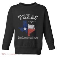 Texas Longhorn The Lone Star State DonT Mess With Toddler Sweatshirt thumb 0