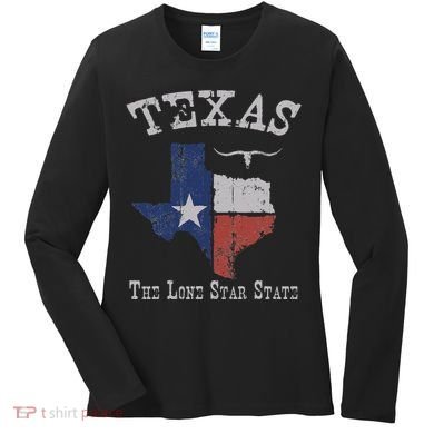 Texas Longhorn The Lone Star State DonT Mess With Women's Long Sleeve Shirt