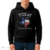 Texas Longhorn The Lone Star State DonT Mess With Kids Hoodie thumb 4
