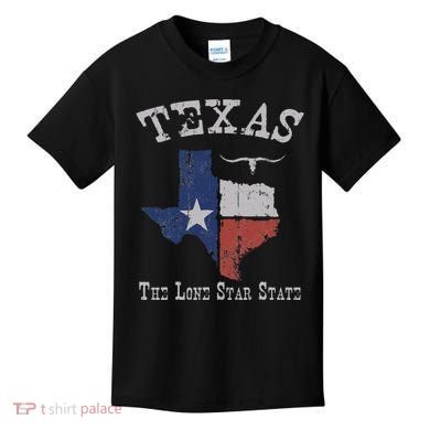 Texas Longhorn The Lone Star State DonT Mess With Kids T-Shirt