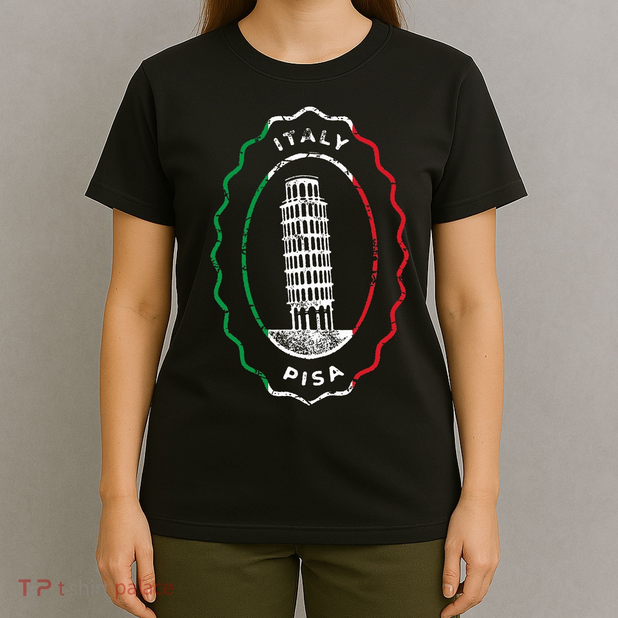 The Leaning Tower Of Pisa Italy Italia Roman Ancient Rome T-Shirt