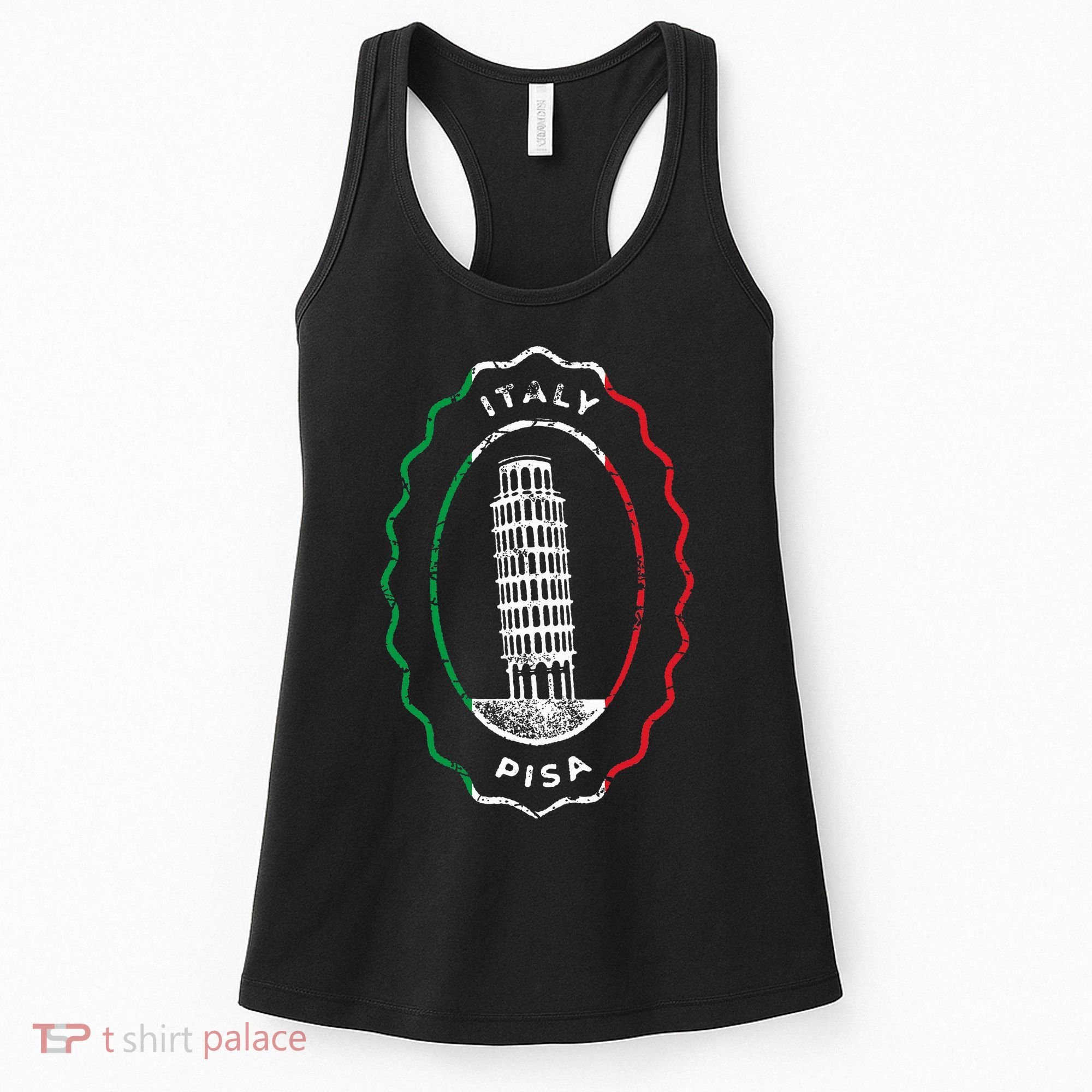 The Leaning Tower Of Pisa Italy Italia Roman Ancient Rome Women's Tank Top
