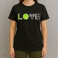 Tennis Love Tennis Fan Tennis Player Gift Tennis Lover T-Shirt thumb 4