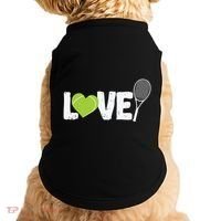 Tennis Love Tennis Racket Gift Doggie Tank thumb 0