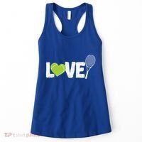 Tennis Love Tennis Racket Gift Women's Tank Top thumb 0