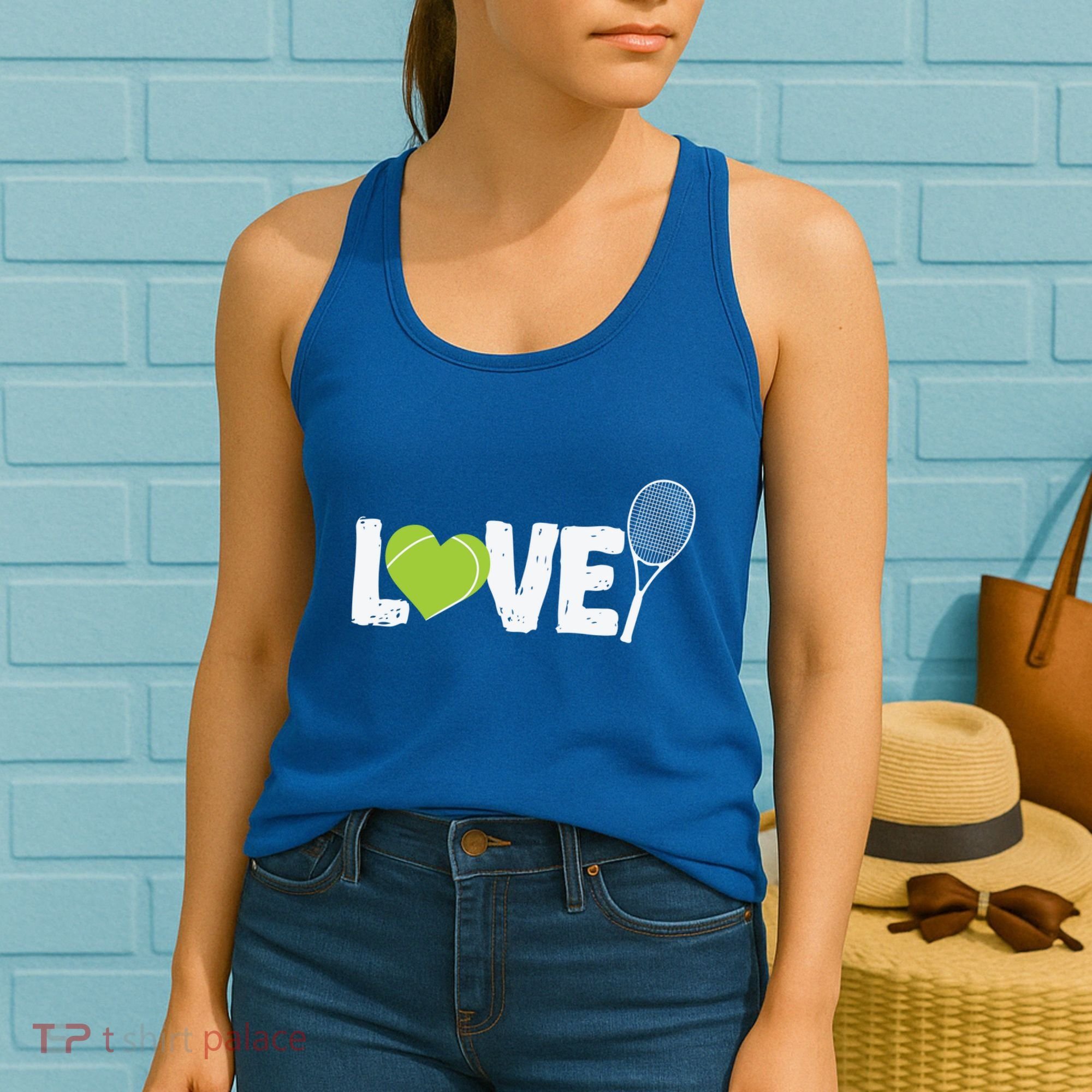 Tennis Love Tennis Racket Gift Women's Tank Top
