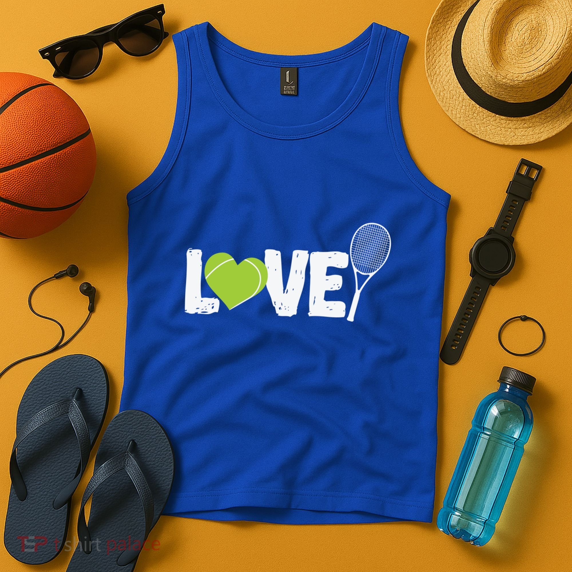 Tennis Love Tennis Racket Gift Tank Top
