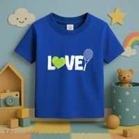 Tennis Love Tennis Racket Gift Toddler T-Shirt thumb 3