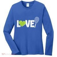 Tennis Love Tennis Racket Gift Women's Long Sleeve Shirt thumb 0