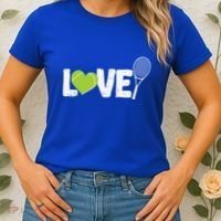 Tennis Love Tennis Racket Gift Women's T-Shirt thumb 2