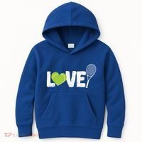 Tennis Love Tennis Racket Gift Kids Hoodie thumb 0