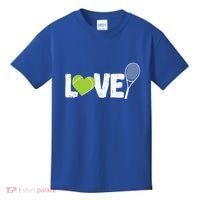 Tennis Love Tennis Racket Gift Kids T-Shirt thumb 0