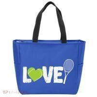 Tennis Love Tennis Racket Gift Tote Bag thumb 0