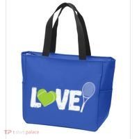 Tennis Love Tennis Racket Gift Tote Bag thumb 3