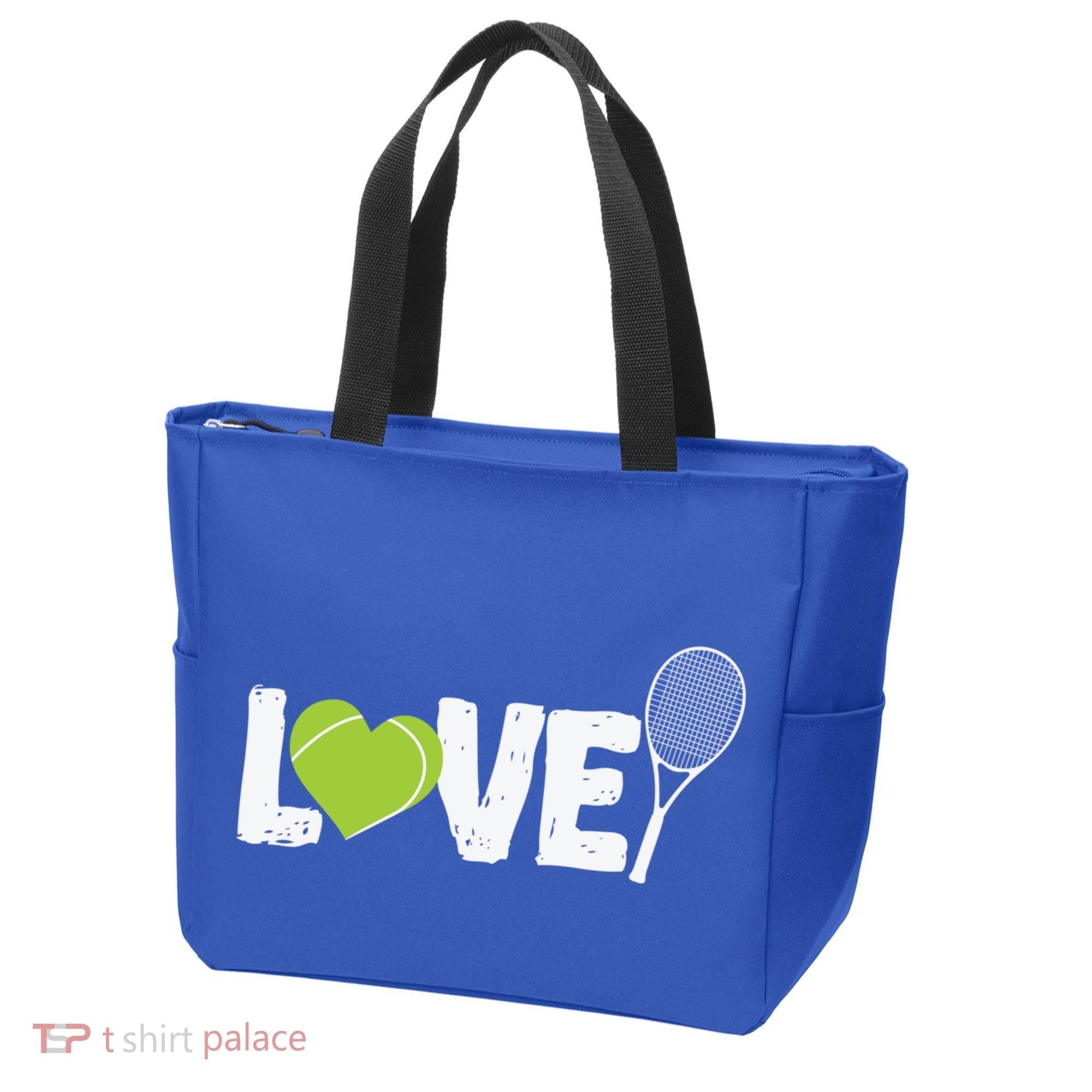 Tennis Love Tennis Racket Gift Tote Bag