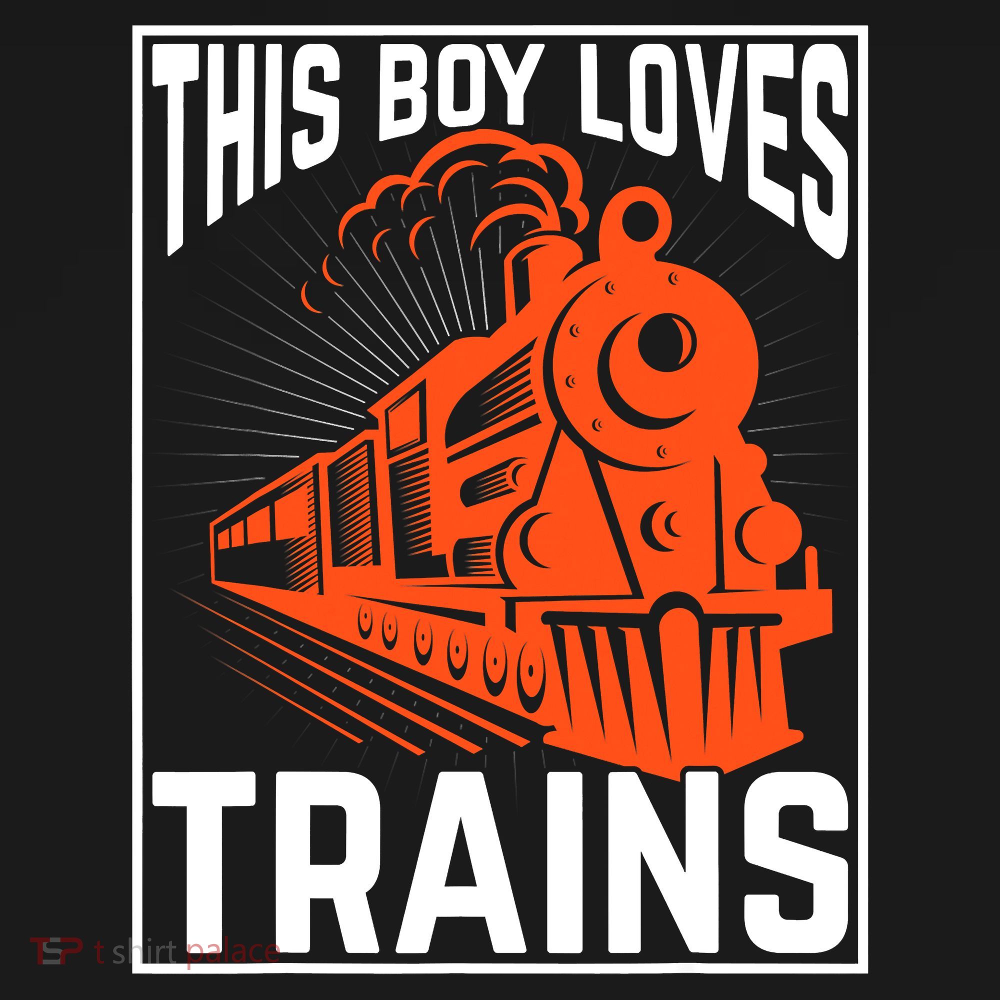 This  loves trains locomotives and wagon! boys train Polo