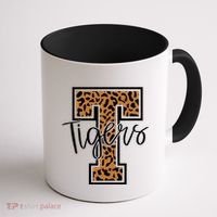 T Letter Tigers Coffee Mug thumb 1