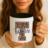 T Letter Tigers Coffee Mug thumb 3