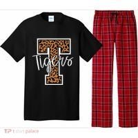 T Letter Tigers Pajama Set thumb 0