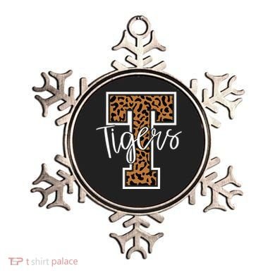 T Letter Tigers Ornament