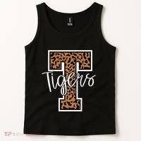 T Letter Tigers Tank Top thumb 2