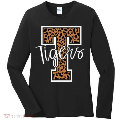 T Letter Tigers Women's Long Sleeve Shirt