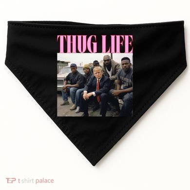 Thug Life Trump’S Kangaroo Conviction USA-Made Doggie Bandana