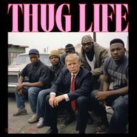 Thug Life Trump’S Kangaroo Conviction Apron thumb 3
