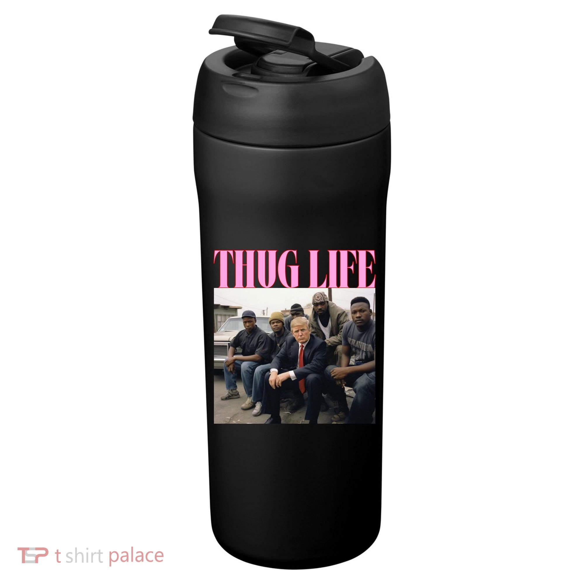 Thug Life Trump’S Kangaroo Conviction 24oz Duet Stainless Steel Tumbler