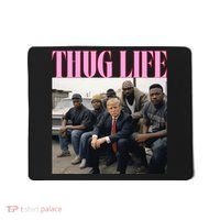 Thug Life Trump’S Kangaroo Conviction Mousepad thumb 0