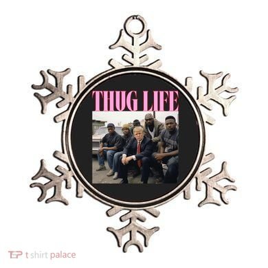 Thug Life Trump’S Kangaroo Conviction Ornament