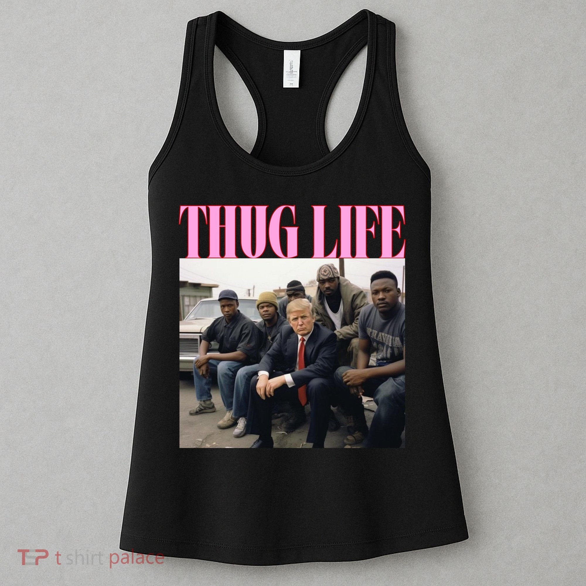 Thug Life Trump’S Kangaroo Conviction Women's Tank Top