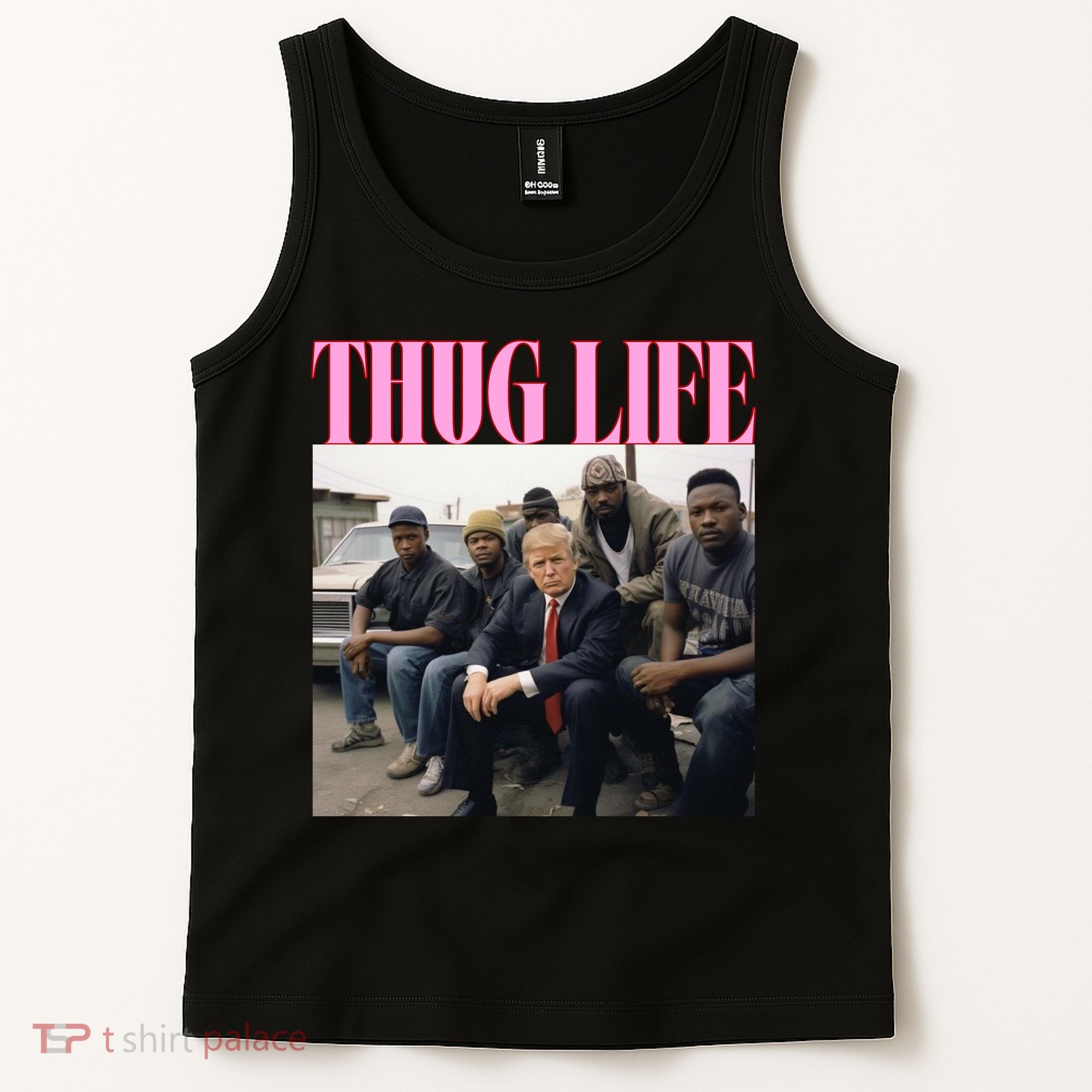 Thug Life Trump’S Kangaroo Conviction Tank Top