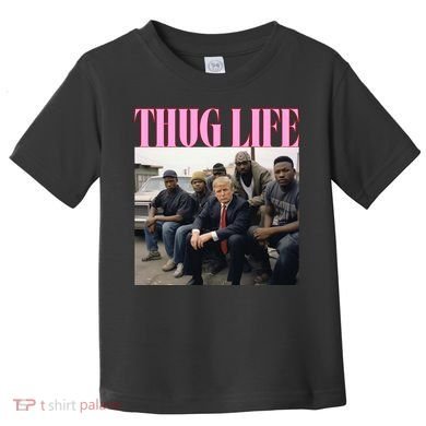 Thug Life Trump’S Kangaroo Conviction Toddler T-Shirt