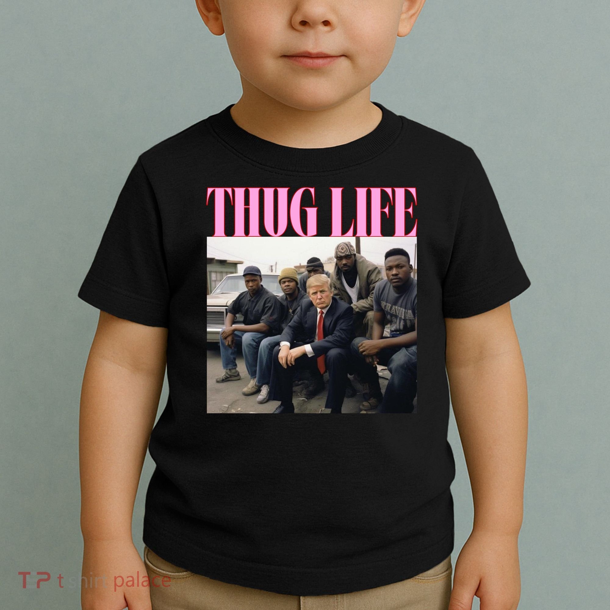 Thug Life Trump’S Kangaroo Conviction Toddler T-Shirt